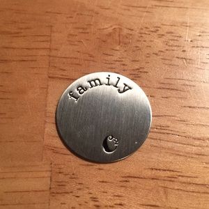 Origami Owl Large Family Plate